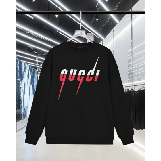 Gucci 400g pullover crew neck long-sleeved sweatshirt